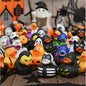 6/12/24pcs Halloween Rubber Ducks, Halloween Role Pack of Rubber Ducks, Pumpkin Rubber Duck, Funny Rubber Toys for Kids