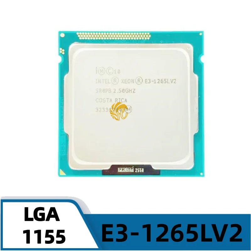 Intel Xeon E3-1265Lv2 2.5 GHz Quad-Core Eight-Core 45W CPU LGA 1155 E3 1265Lv2 E3 1265L V2