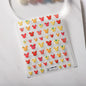 Fresh Sweet Fruits Strawberry Cherry Bowknot Love Heart Lemon 5D Nail Art Stickers Self Adhesive Decorations Nail Manicure Decal