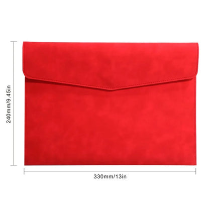 PU Leather A4 Document Bag, 7 Colors, File Folder for Office & Travel, Stylish Organizer