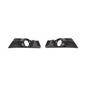 TESIN Car Front Bumper Fog Light Lamp Decoration Cover Trim for Ford Mustang 2015 2016 2017 ABS Lamp Hoods Exterior Accessories