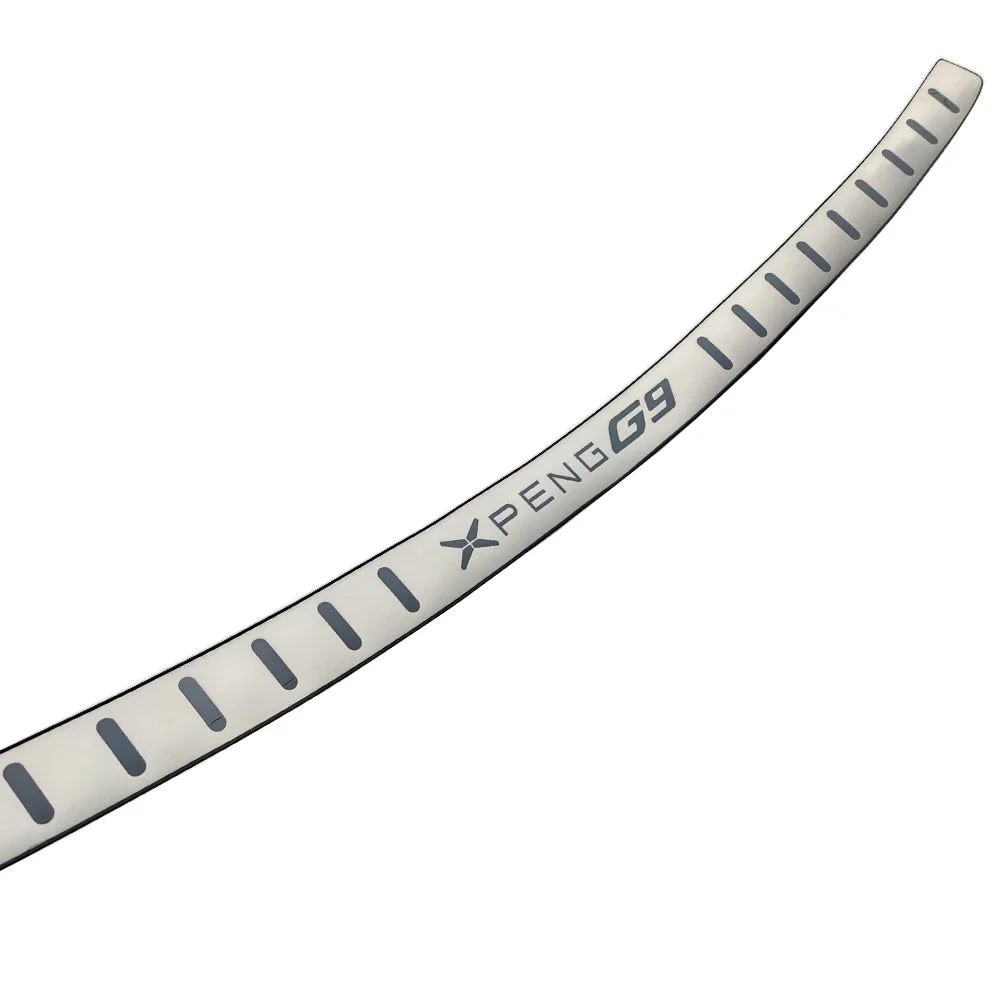 Car Trunk Trim Rear Bumper For XPENG G9 2024 Stainless Steel Stickers Door Sill Protector Auto Styling Accessories