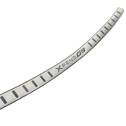 Car Trunk Trim Rear Bumper For XPENG G9 2024 Stainless Steel Stickers Door Sill Protector Auto Styling Accessories