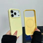 Liquid Silicone Magnetic Phone Case For iPhone 17 Air 16 13 15 14  Pro Max Plus for Magsafe Shockproof Protective Cover Funda