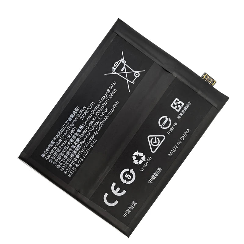 Original Battery For Oneplus one 1+ For OnePlus 1 2 3 1+3 One Plus Nord 2 N10 X 3 3T 5 5T 6 6T 7 7T 8 8T 9 9R Pro Plus Batteries