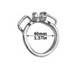 Stainless Steel Chastity Cage Device Penis Rings Bondage Belt Cock CB Lock BDSM Sex Toys for Man Gay Adult Products Accessories