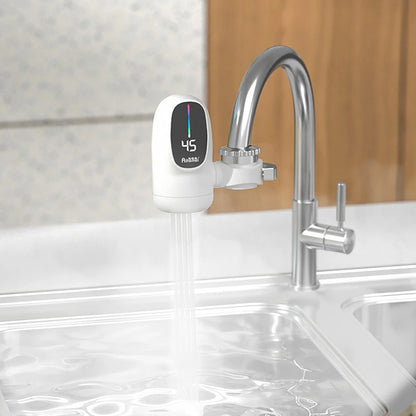 3000W Mini Electric Instant Water Heater 220V 110V Heating Faucet for Tap Tankless Kitchen Bathroom Hot Water Digital Display온수기