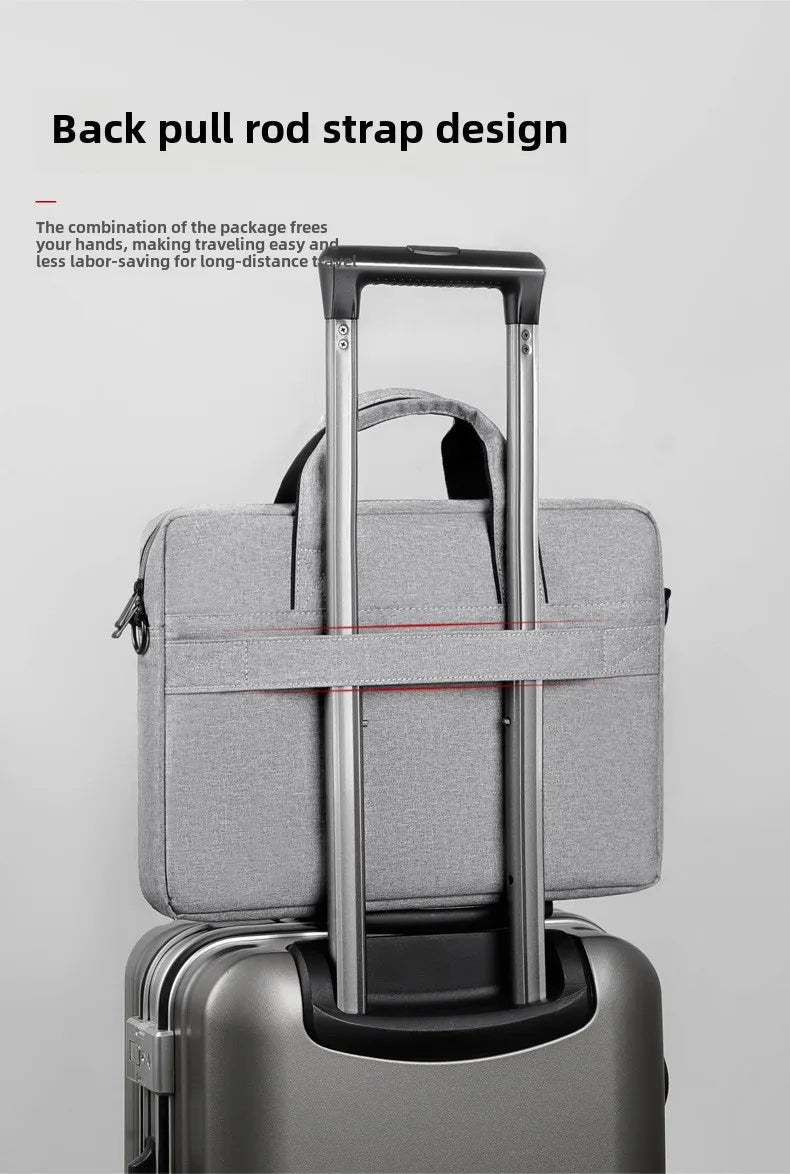 Laptop Bag Sleeve Case Shoulder HandBag Notebook Pouch Briefcases for 14 15 17 Inch Macbook Air Pro HP Huawei Asus Dell Xiaomi