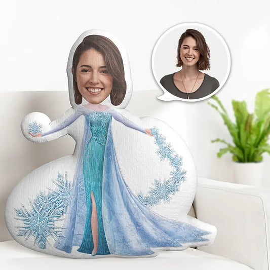 Customized Photo Face Pillow, Design Your Own Personalized Character Pillow, Can Change Faces, Perfect for Commemorative Souveni