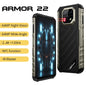 Ulefone Armor 22 Android 14,16GB (8+8GB RAM ),128GB/256GB ROM, 6.58" 120Hz ,6600mAh 33W,NFC,64MP Night Camera, Global Version