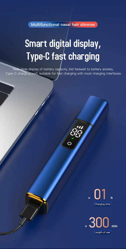 Mijia Smart Electric Nose Hair Trimmer 3 Gear High Speed Motor Portable Shaver Nose Hair Clipper Trimmer For Men and Women