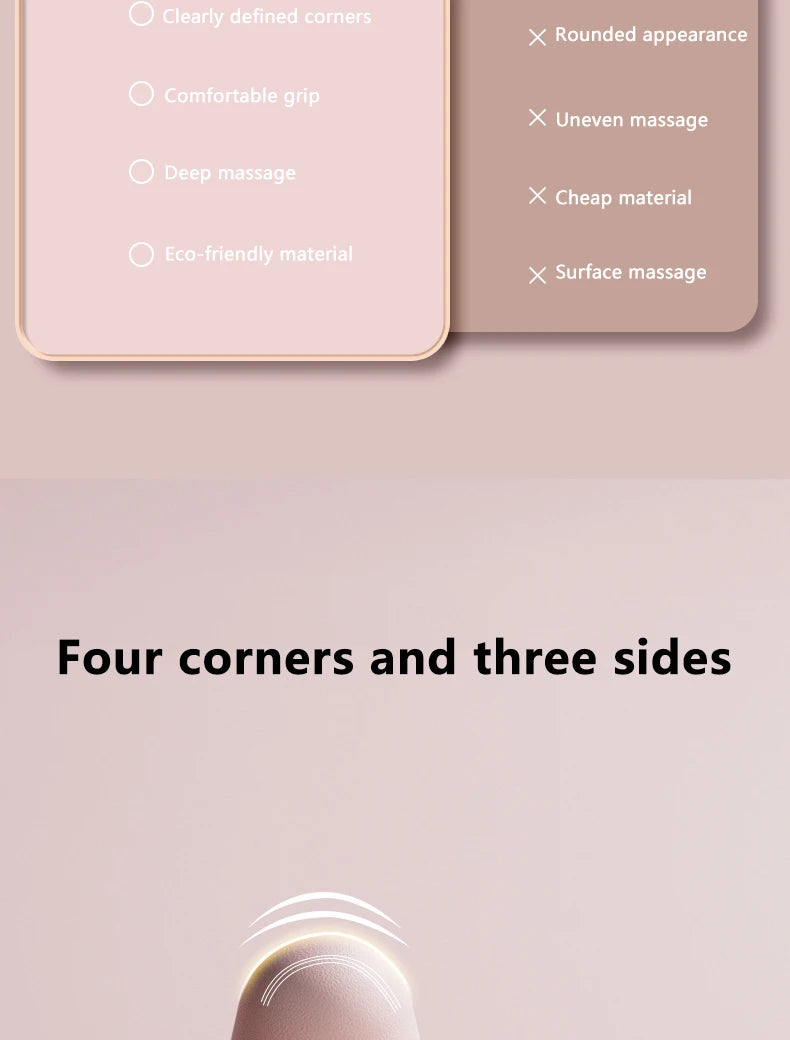 Four Corner Fascia Ball Plantar Ball Massage Shoulder Neck Waist Hand Muscles Lactate Exercise Relaxation Meridian Fitness Ball