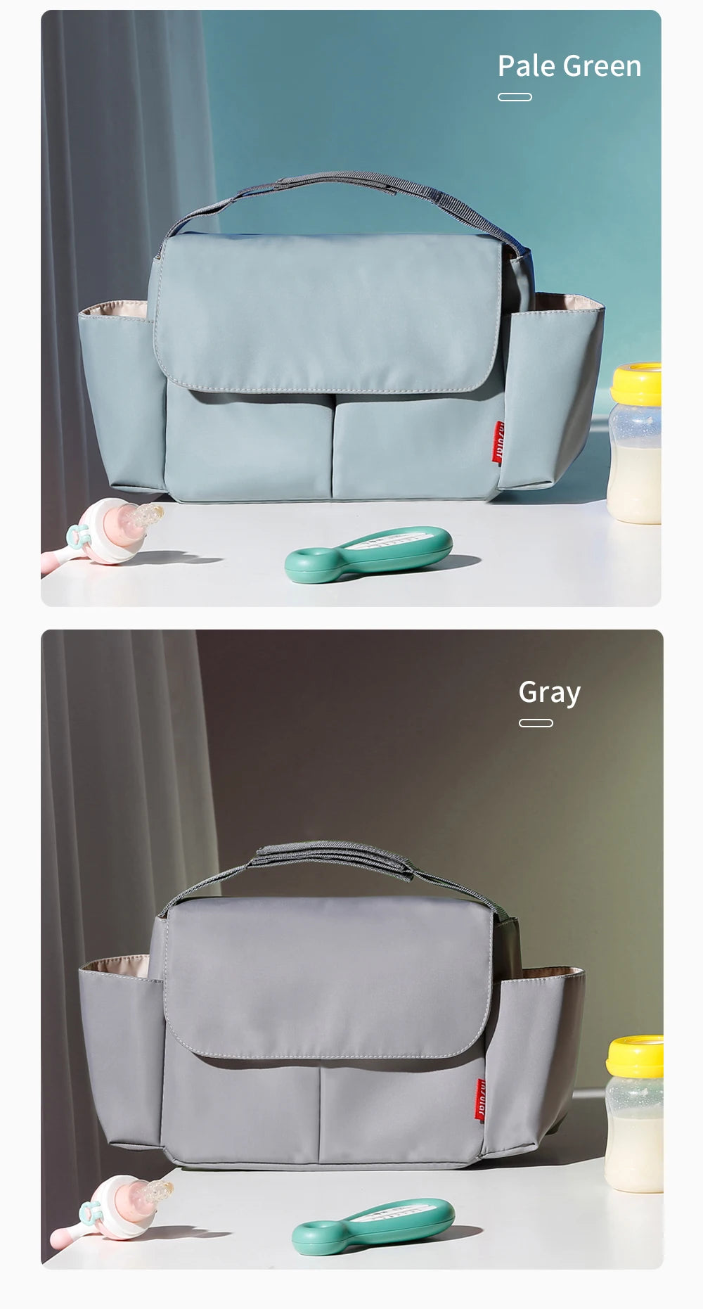 Baby Stroller Bag Pram Organizer Stroller Accessories Stroller Cup Holder Cover Trolley Organizer Pouch Travel Accessories