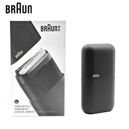 Braun Electric Shaver Series X M1012 Portable Mini Shaver Wet Dry Double Use Rechargeable Electric Travel Razor Washable