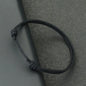 Minimalist Handwoven Rope Bracelet Unisex Sliding Adjustable 4 Styles Chroma 2mm Ethnic Cord Braclet Couple Casual Daily Jewelry