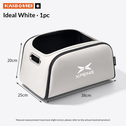 Car Trunk Organizer Box Storage Bag with Built-in Pocket For Xpeng P7 G9 G6 P5 X9 G7 N5 E29 G3 P7+ MONA M03 Auto Accessories
