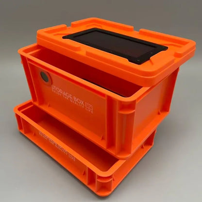 Cherry Cockroach Breeding Box Dubia Roach Cricket Breeding Container with Thermometer Small Insects Box Insect Enclosure Habitat