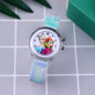 New Princess Elsa Children Watches For Girls Silicone Strap Cartoon Luminous Light Kids Wrist Watch Toys Clock reloj infantil