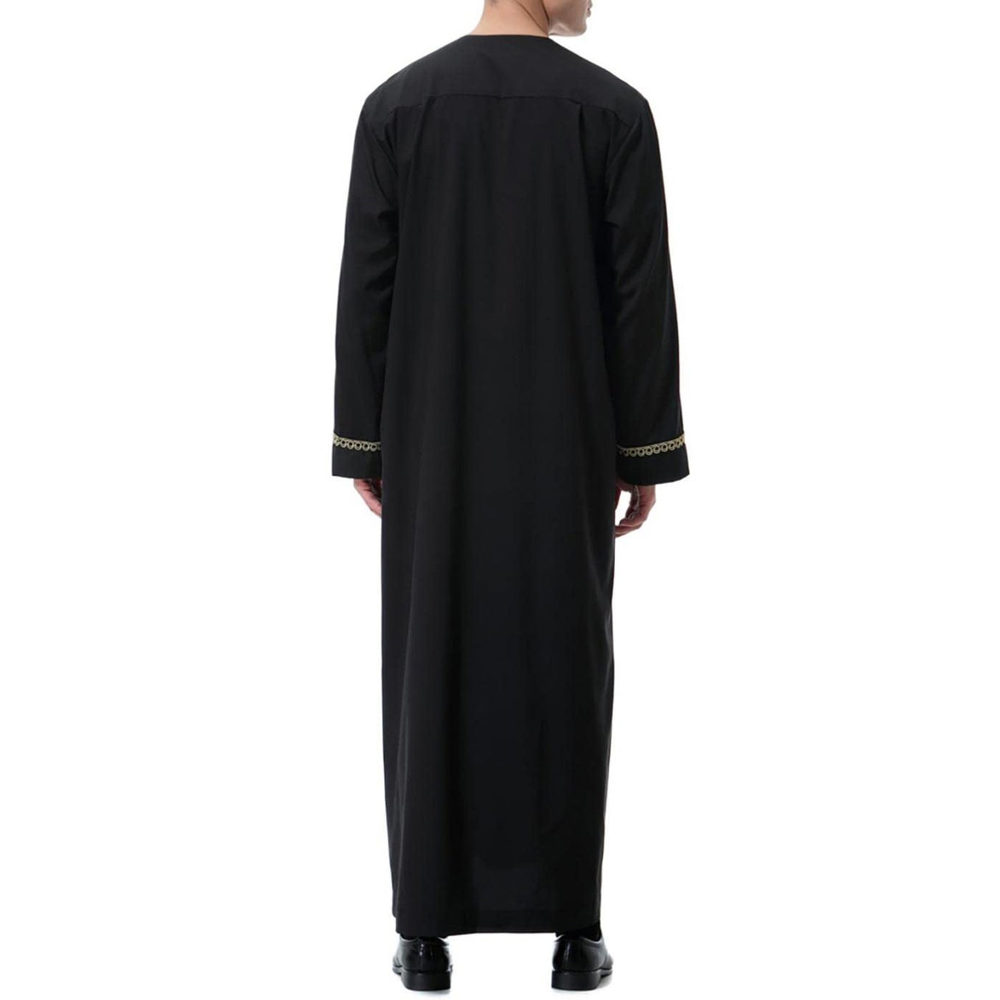 Middle East Ethnic Muslim Islamic Clothing Men Jubba Thobe African Dashik Ramadan Eid Abaya Arabic Kaftan Saudi Kimono Robe Gown