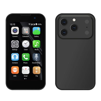 SERVO 17SE mini Smartphone Android Dual SIM 3G Network 2GB RAM 16GB ROM 3.0-inch Tiny Screen‌ Phones Face Unlock GPS WiFi Camera Small Pocket Cellphone