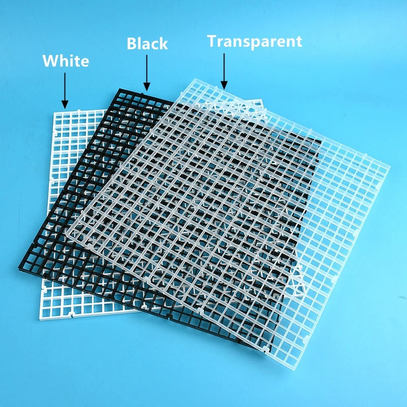 1PC Isolation Board Grid Aquarium Fish Tank Accessory Undergravel Bottom Plate Tray Multi Function Seperator Divider Board Net