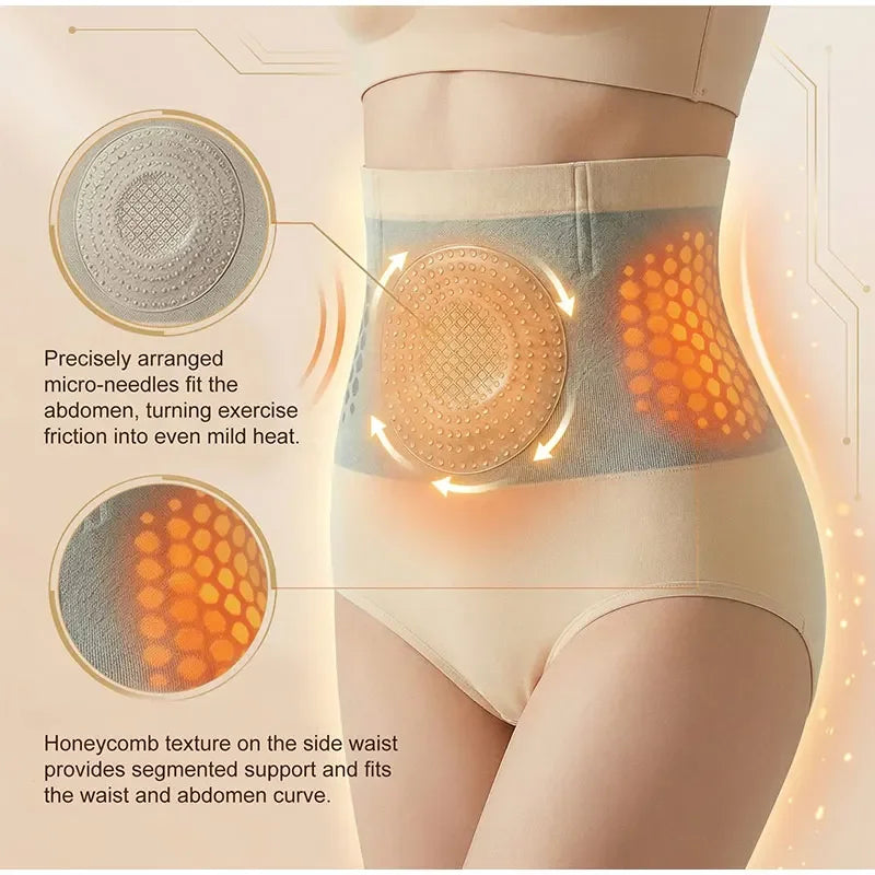 Women's Pantie Brief Tummy-control Pantie Fat Burning Sculpting Short Seamles High-waisted Women Underwear High Waist Sculpting