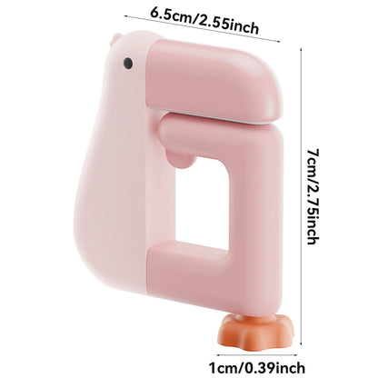 Portable Office Supplies Thinking Duck  Hook Hanging Decor Table Interesting Wallet Bag Hook Wall Hanger Bracket Handbag Non Pun