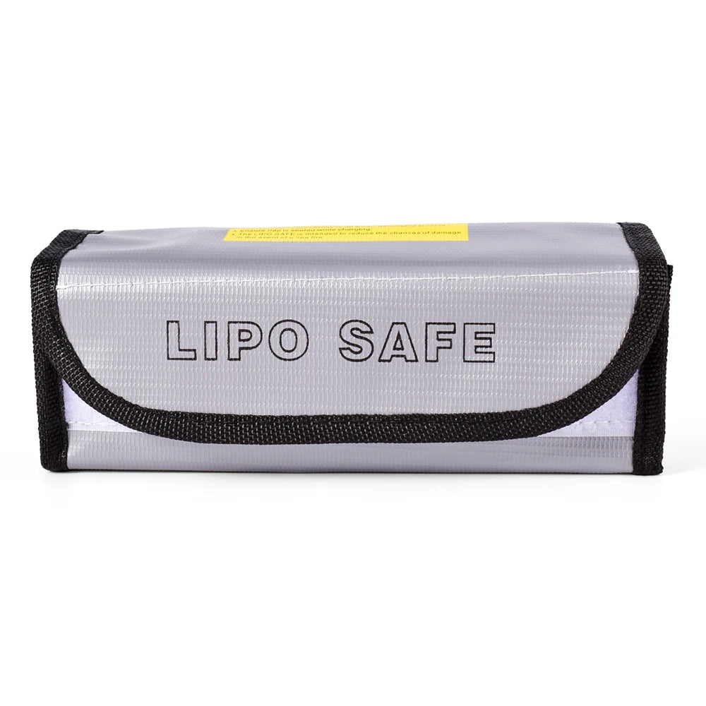 Lipo Guard Safety Bag Fireproof Explosion-Proof Portable Lipo Safety Bag 215*115*155mm for RC FPV Racing Drone Car Battery Safe