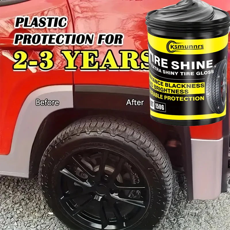 150G Heavy-Duty Car Plastic Renovator Wax - Fast-Acting Scratch Repair, Restores & Protects Car Bumpers, Interiors, Dashboard