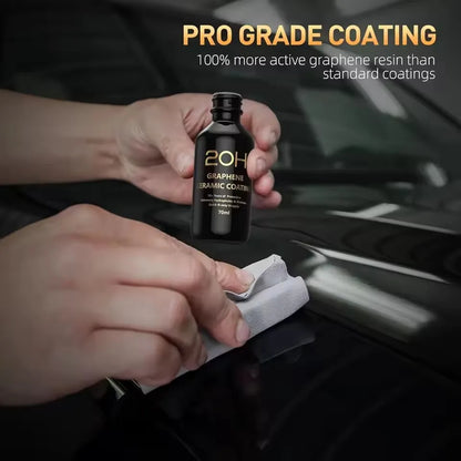 20H Advanced Graphene Ceramic Coating for Cars (70ml) Self Healing and UV Track Technology Car Care Product