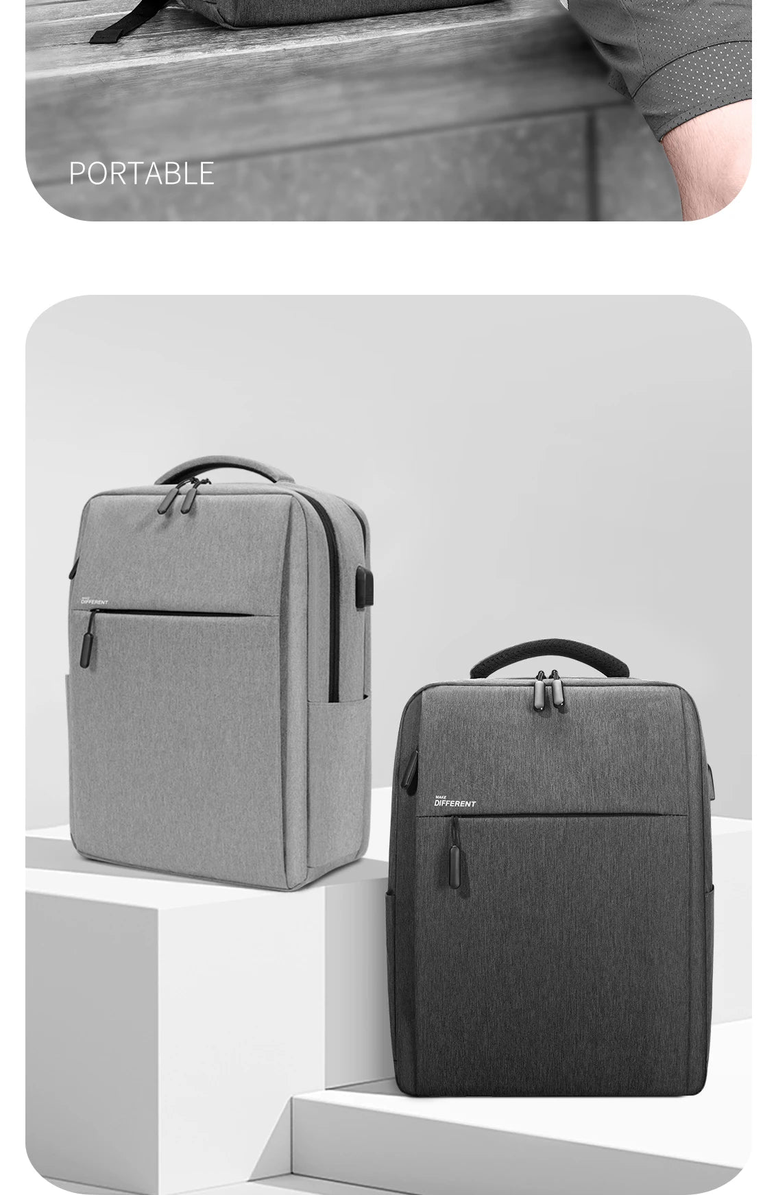 Laptop Bag Backpack School Bag Rucksack Anti Theft Men Backbag Travel Daypacks Male Leisure Backpack Mochila Women laptop Case