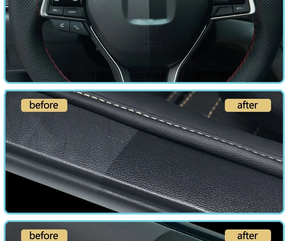 Hydroshine Car Interior Conditioner Interior Plastic Restore Wax Coat Exterior Cleaner Multifunctional Leather Care Maintenance