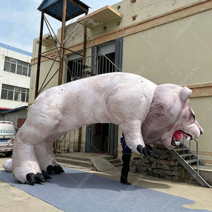 Giant Inflatable Lion Mascot Animal Model Outdoor Shopping Mall Zoo Scenic Spot Decoration Display Props