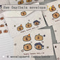 4 charming puppy and floral letter sets with envelopes - creative handwritten stationery for students, holidays, and birthdays