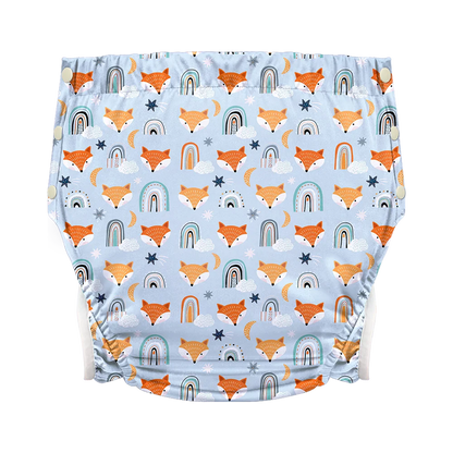 Breathable Adult Cloth Diaper Waterproof Old Man's Diaper Pants Reusable Diapers Trouser Pocket Anti-leak Breathable Nappy Pads