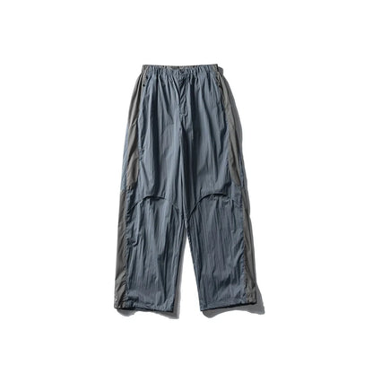 Men Women Splice Fashion Outdoor Loose Casual Lightweight Quick Dry Sports Cargo Baggy Pants Track Trouser Jogger Sweatpants