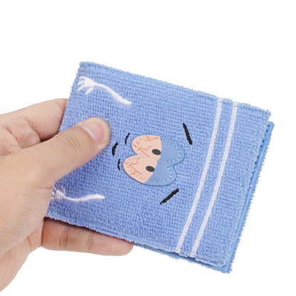 Plush Cartoon Wallet for Women Soft Fuzzy Surface with Zip PU Leather Coin Purse Closure Cute Casual Gift for Girls