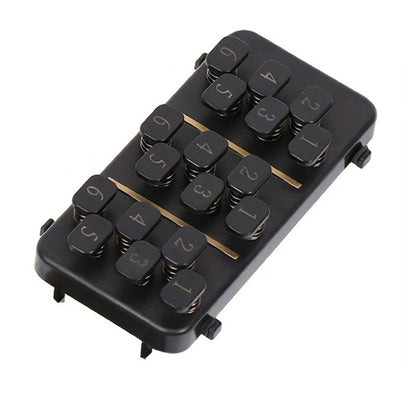 Training Aids Easy Press Kit Guitar Chord Assisted Learning Tool 18 Buttons One Click Guitar Chord for Guitarists Beginner