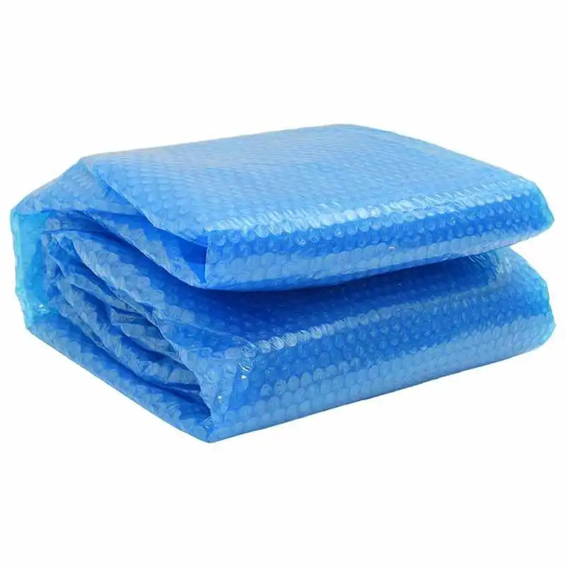 Floating Round PE Pool Solar Cover 300 cm Blue
