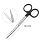 Cutting Tonsil Non-damaged Vocal Cord Cutter Straight Stainless Steel Black Handle Scissors Medical Instruments