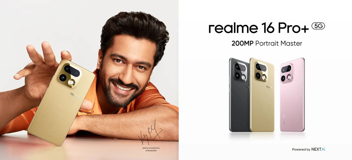 realme 16 Pro Plus 5G Smartphone EU Version Snapdragon 7 Gen 4 200MP Camera 7000mAh Battery 6.8'' AMOLED 144Hz Curved Screen New