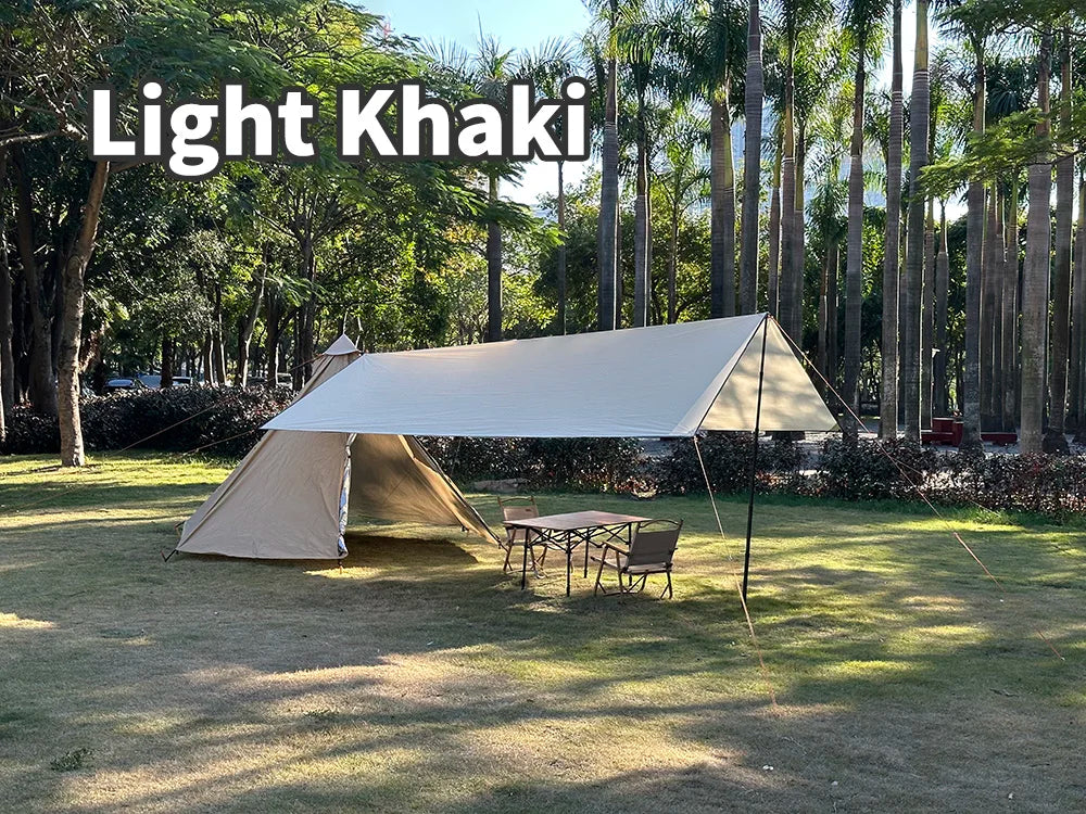 Camping Tarp Waterproof Tent Tourist Awning Shade Garden Canopy Beach Sunshade Outdoor Ultralight Sun Shelter Hiking Backpacking