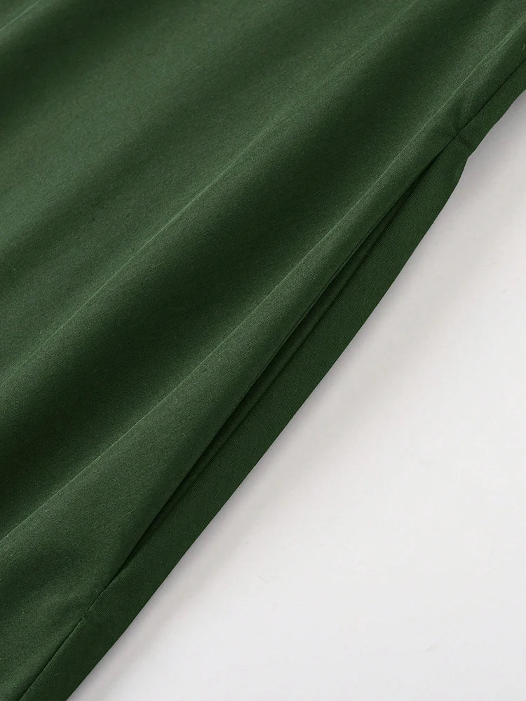 New In Dresses Solid Color A-line Skirts for Woman Clothing High Elastic Waist Long Skirt Women With Bow Elegant Women's Skirts