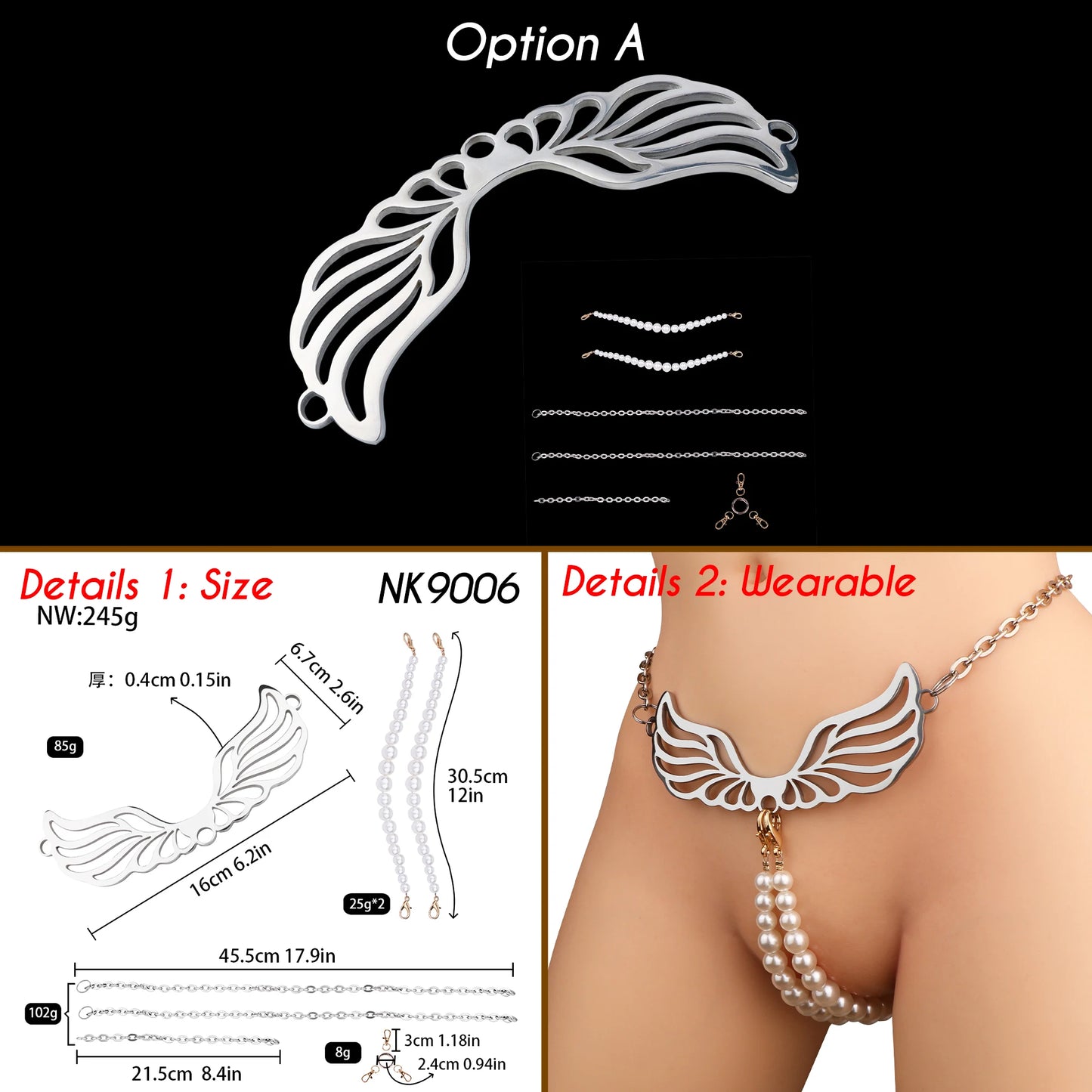 SHAZ Sexy Thong Women Panties Stainless Steel G strings Adjustable Waist Pant Heavy Bdsm Briefs Chastity Belt Sex Toys for Women