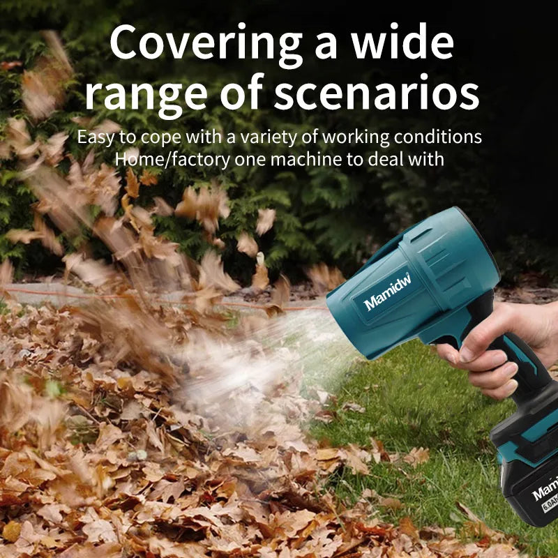 Mamidw 30000RPM Cordless Blower Electric Turbine Household Dust Collector Portable Rechargeable Dust Removal For Makita 18v Battery