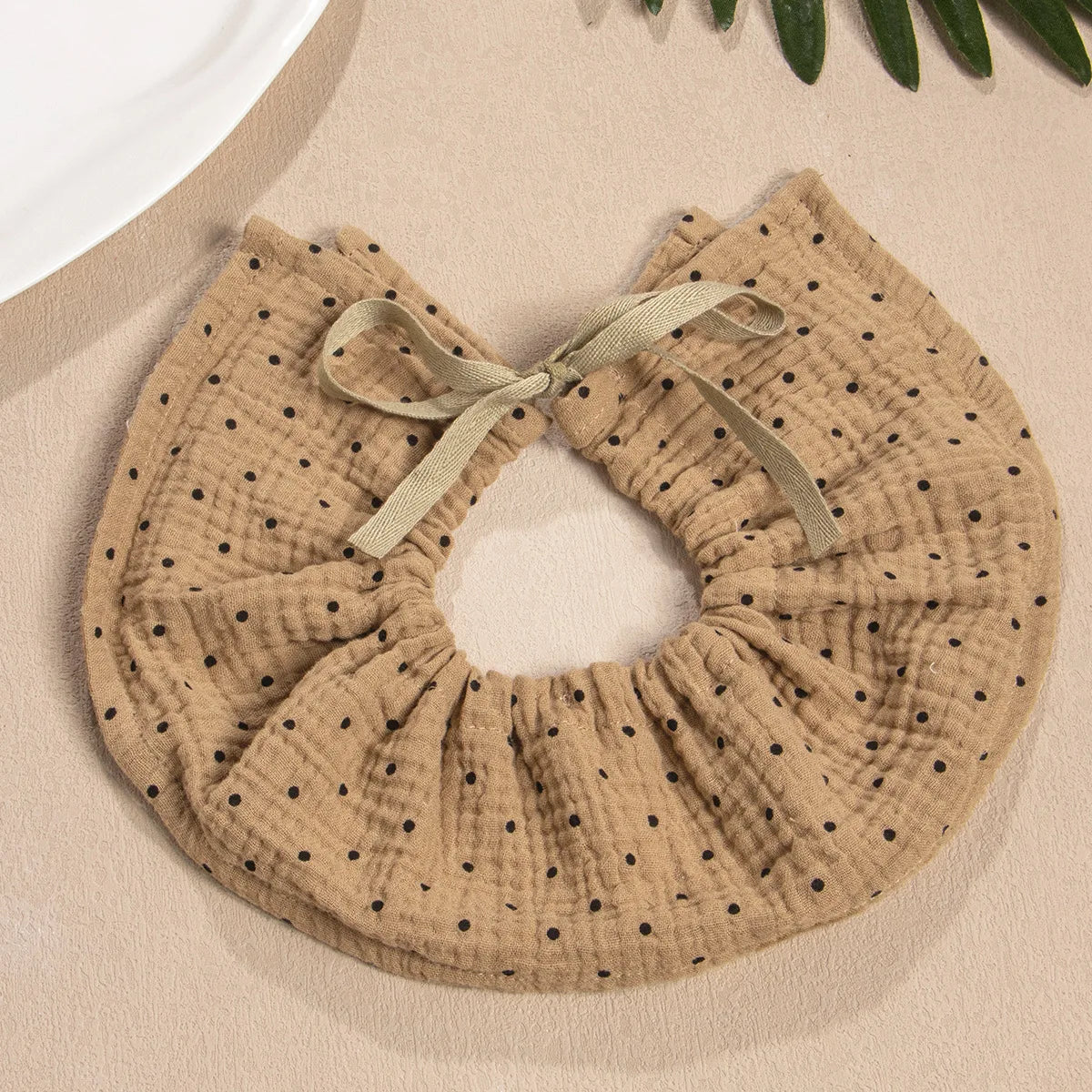 New Cute Drawstring Baby Bibs Newborn Cotton Gauze Saliva Towel Burp Cloths Bandana Scarf for Boy Girl Soft Feeding Drool Bib