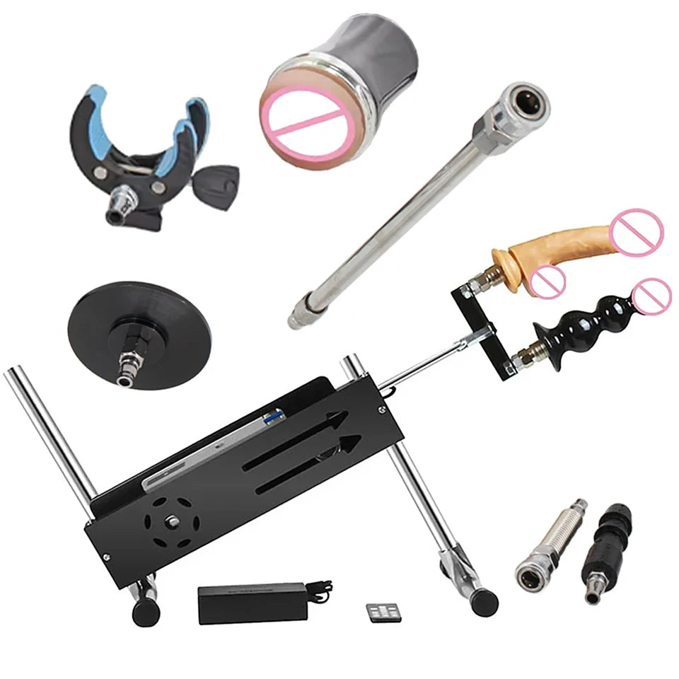 F21S-200W Powerful Sex Machine F21S Automatic Masturbation Toy with Dildo Attachments Wireless/Wired Control App Compatible for Men And Women