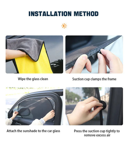 BLALION Car Sunshade Covers Cover Universal Windscreen Folding Visor Reflector Windshield Auto Sun Shade Protector Accessories