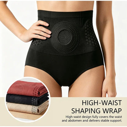 Women's Pantie Brief Tummy-control Pantie Fat Burning Sculpting Short Seamles High-waisted Women Underwear High Waist Sculpting