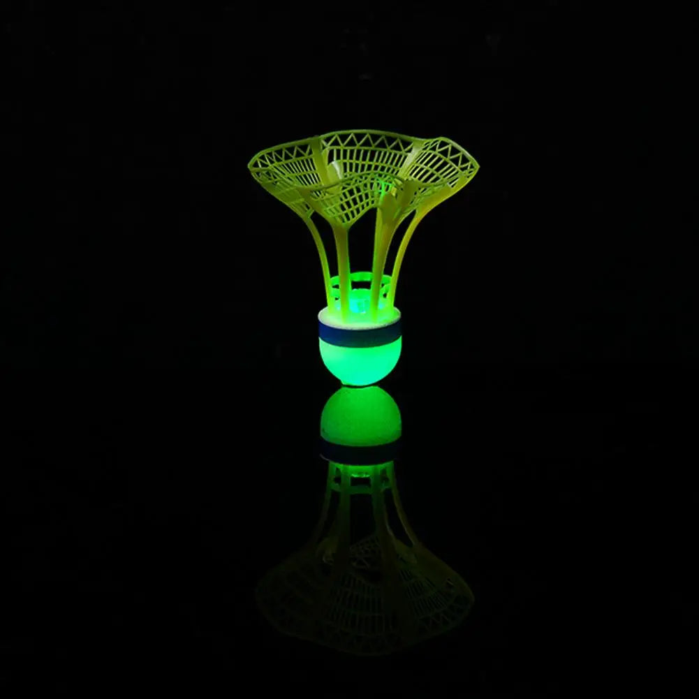 Luminous Windproof Luminous Badminton Ball, Super Durable And Unbreakable, Outdoor Fluorescent Bright Nylon Ball With Light